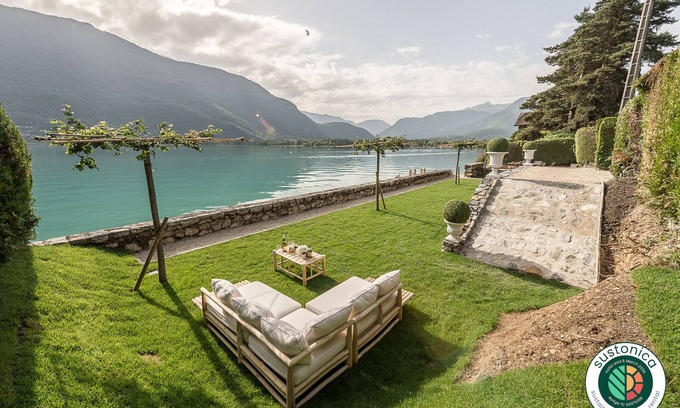 Chaparon Ski Chalet | Experience BREDANNAZ Villa Pernette: Lake & Beach Views