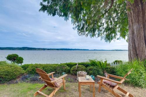 West Hills Apartment | Bremerton Studio with Bay View Beach Access!