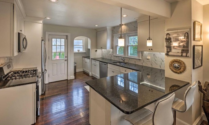 Black Rock Historic District House | Bridgeport Vacation Rental - Family-Friendly & Steps to Beach