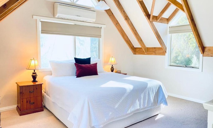 Newborough Cabin | Brigadoon Cottages: Family-Friendly Getaway with Kitchens