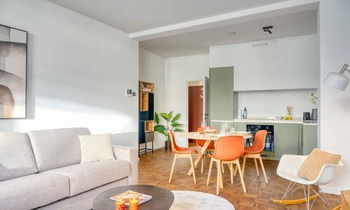 University District Apartment | Comfortable Retreat in Antwerp with Balcony Access
