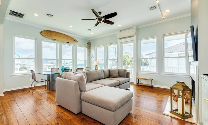 Pirates Beach West House | Ocean View Home with Decks & Outdoor Shower, Guest Rated 10/10