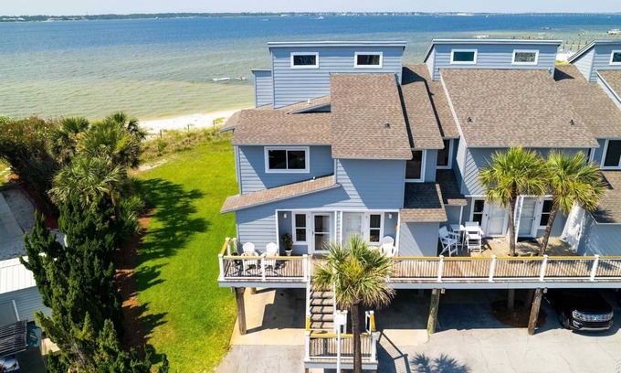 Pensacola Beach House | Inviting 2 Bedroom Sound Front Townhouse with Pool & Pet Access