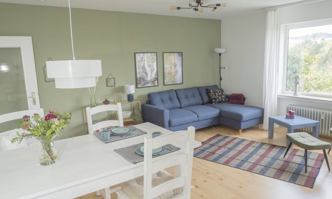 Winterberg Apartment | Bright Apartment for 3 with Terrace and Pet-Friendly Perks