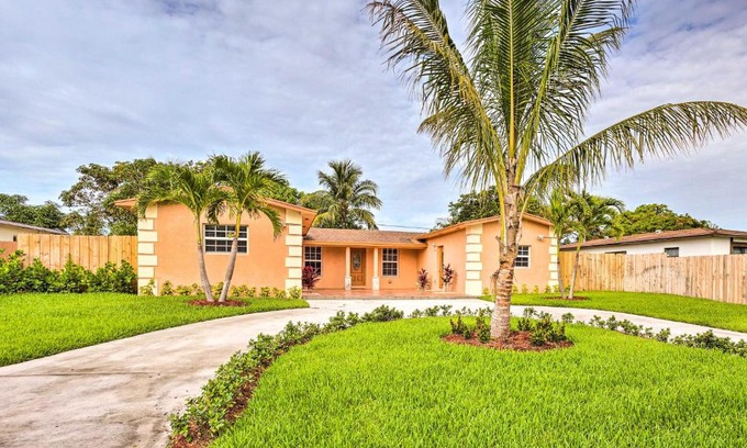 Delray Beach House | Modern Delray Home: Pet-Friendly & Close to Atlantic Ave!
