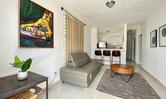 Gobernador Pinero Apartment | Bright 3BR Retreat with Terrace, Garage & Family Amenities