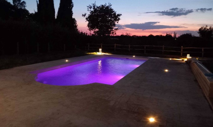 Ceri Villa | Spacious Villa with Heated Pool & Ocean View amidst Nature
