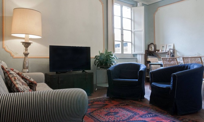 Lucca Historical Center Apartment | Bright Apartment in Medieval Palace Near Guinigi Tower