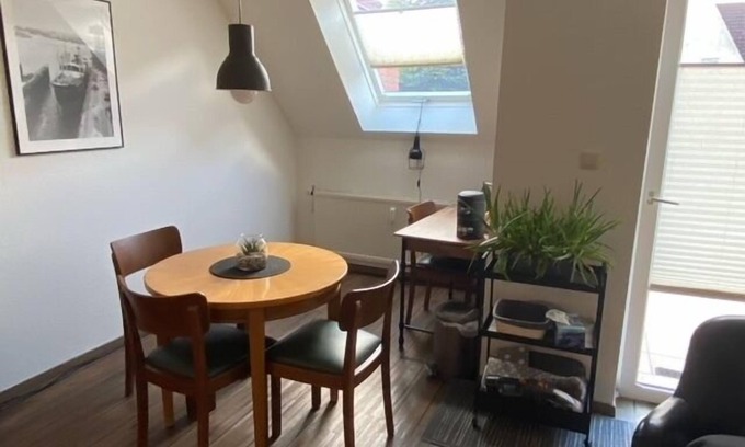 Emden Apartment | Bright Business Apartment with Balcony in Central Location