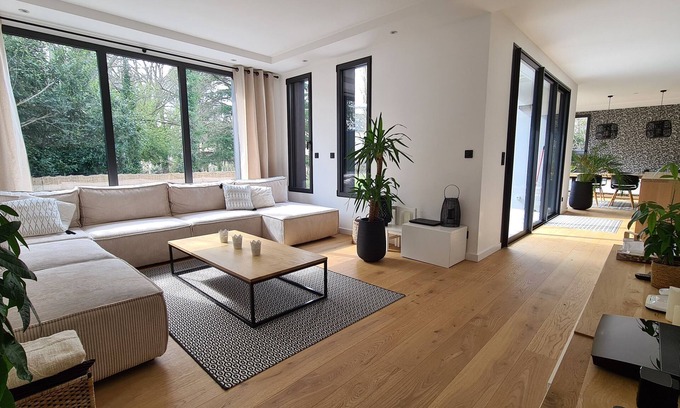 Bruz House | Modern House with Private Pool in Brittany for Families