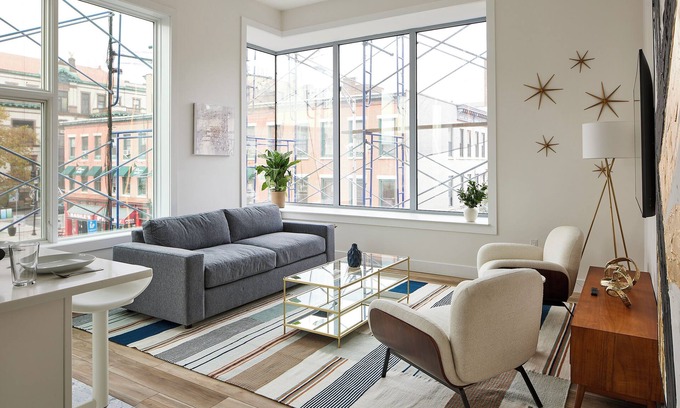 Hoboken Apartment | Bright Cozy Loft | Walk to PATH Shops + Dining