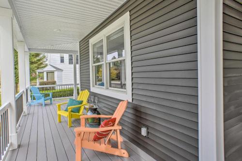 Ludington Apartment | Cozy Lower-Level Retreat Just 1 Mi from Lake Michigan