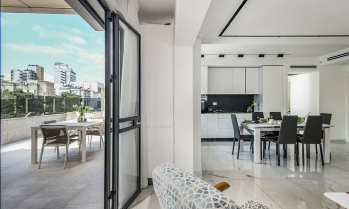 Tel Aviv Apartment | Modern 2BR Apartment with Terrace Near the Beach by Sea N' Rent