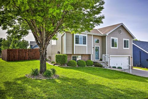Omaha House | Welcoming Omaha Family Home with Deck and Grill Access
