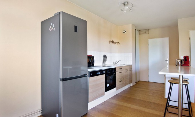 Triolo Apartment | Cozy One-Bedroom Retreat in Villeneuve-d'Ascq - Welkeys