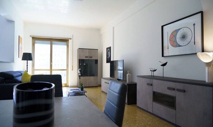 Quartiere XI Portuense Apartment | Bright, spacious and designer apartment in south Rome. Equipped with every comfort.