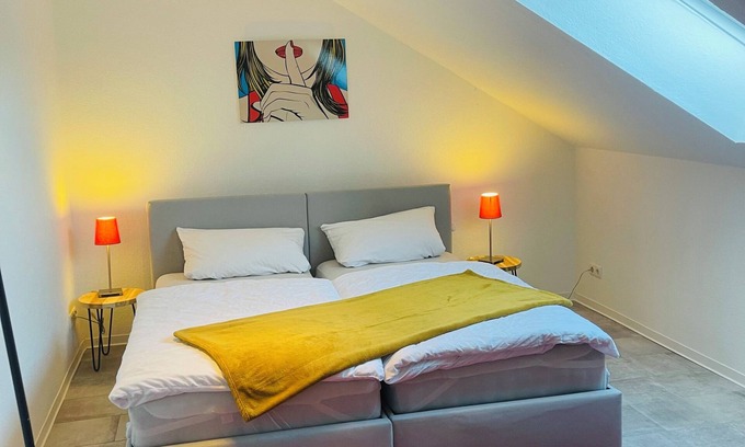 Karthause Condo | Bright Attic Apartment: Guest Rated 10/10 & Pet Friendly