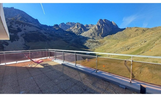 Bagneres-de-Bigorre Apartment | Cozy Studio for 4 at La Mongie Slopes - Family-Friendly