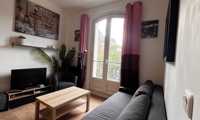 Vincennes Apartment | Bright 3-Room Apartment Near Paris with Family-Friendly Amenities