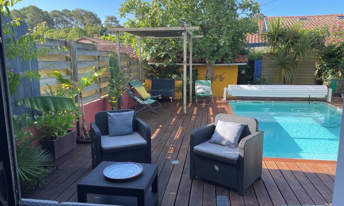 Anglet House | Inviting Villa with Pool Near Biarritz and Bayonne Beaches