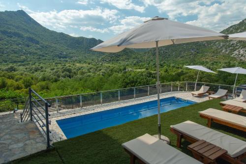 Virpazar Apartment | Brioni: Oceanfront Escape with Pool & Breakfast Included