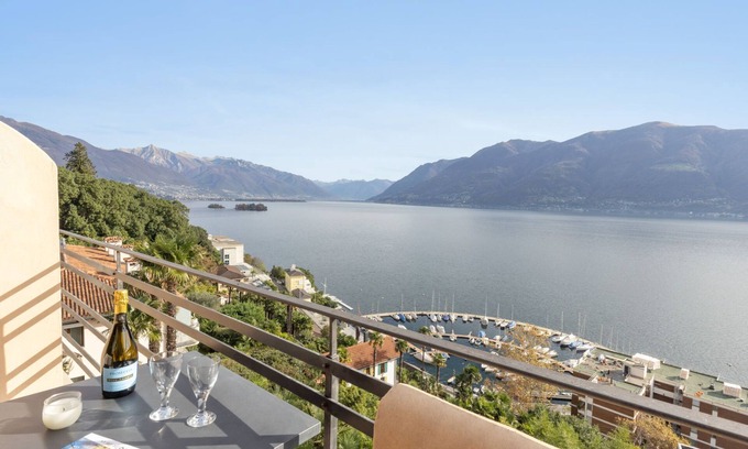 Brissago Apartment | Brissago White by Interhome