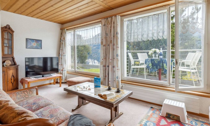Wengen Apartment | Exceptional Bristol Apt.A by Interhome with Lake View & Spa