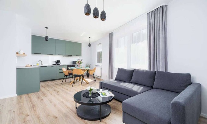 Bronowice Apartment | Cozy 1 Bedroom with Balcony & Family-Friendly Amenities