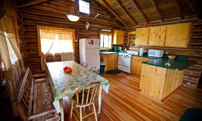 Greer Cabin | Cozy Browns Rustic Log Cabin Retreat with Unique Amenities