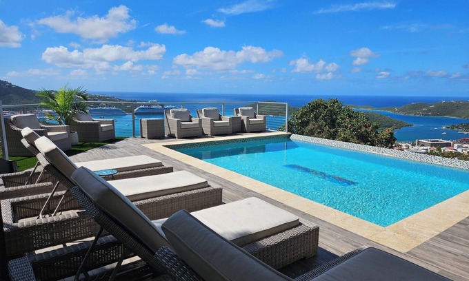 Mafolie Villa | Unforgettable Bryan's Villa with Oceanfront Views & Spa