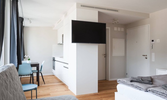 Basel City Centre Apartment | Discover BS Picasso I - Pet Friendly Gem Near Marktplatz