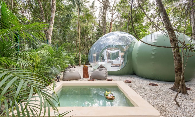 Benito Juarez House | Escape to the Unique Bubble Hotel in the Mayan Jungle