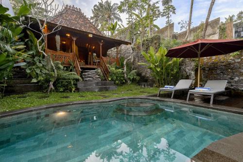 Kutuh Kaja Villa | Relax at Bubu Mesari Ubud Villa with Pool & Ocean Views