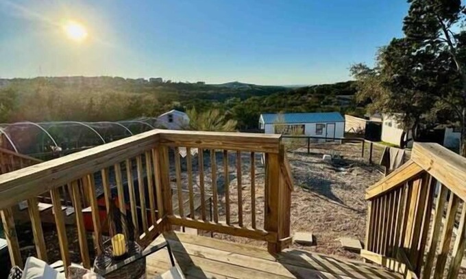 Dripping Springs House | Serene Buddha Guest Suite with Pool at 13Acres Yoga