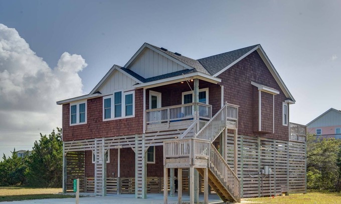 Kinnakeet Shores House | Modern 1 BRM Lockout with Pool & Spa for a Relaxing Stay