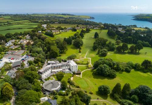 Helford Passage Hotel | Alpine Retreat at Budock Vean Hotel - Ocean Views & Pool