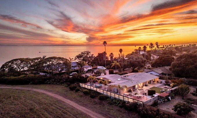 Santa Barbara House | Serene Buena Vista: Mountain & Ocean Views with Top Amenities