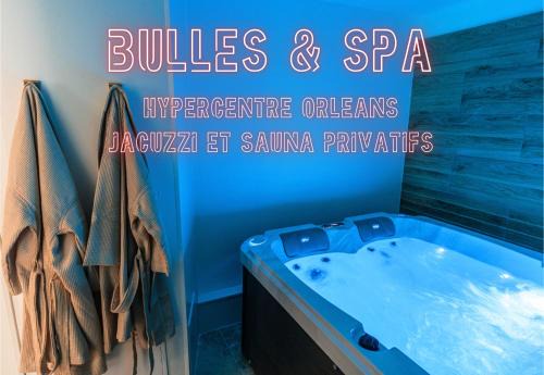 Bourgogne Apartment | Unwind at Bulles & Spa in the Heart of Orléans