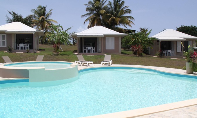 Saint-Francois House | Stunning Bungalow 2 with Pool and Oceanfront Views