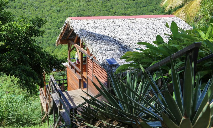 Deshaies House | Seaside Bungalow with Mountain Views and Pool Access