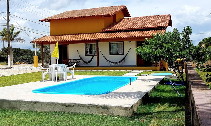 Prado House | Cozy Bungalow for 6 with Pool near Guaratiba Beach