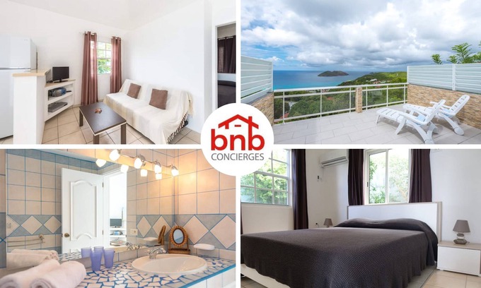 Gustavia Apartment | Explore Bungalow Hansen 1 with Private Terrace & Views