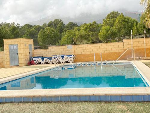 La Colina Apartment | Inviting Bungalow in Alberca, La Nucia with Pool Access