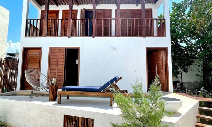 Isla Holbox Cabin | Private Pool Bungalow in Holbox - Ideal Family Retreat