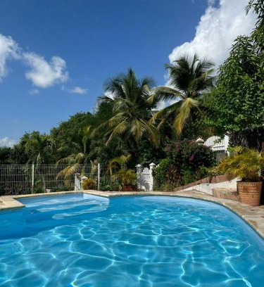 Les Abymes House | Inviting Bungalow Ixora with Private Pools & Family Amenities