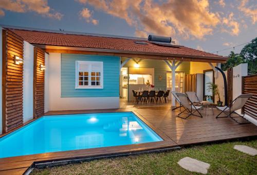 Trois-Rivieres House | Oceanfront Bungalow Ti Coco with Pool & 10/10 Guest Ratings