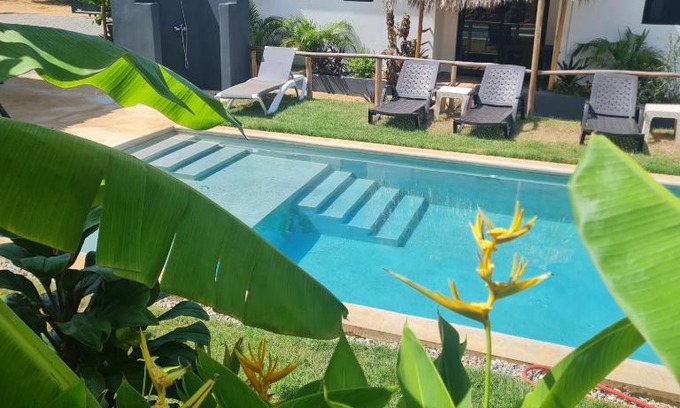 Las Galeras Hotel | Oceanfront Bungalows Colibri: Guest Rated 9.6/10 Stay!