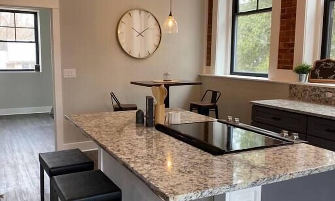 Boyne City Apartment | Inviting Bunny Hill Loft 4: Family-Friendly Getaway
