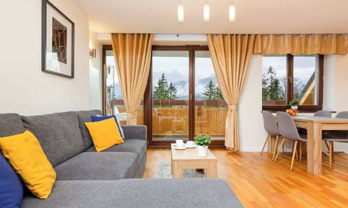 Koscielisko Apartment | Relax at Butorowy Residence: Balcony & Mountain Views