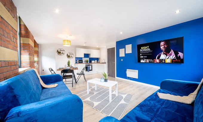 Bradford Apartment | Comfortable Bv Royal 2 Bed Apartment in Bradford City Centre